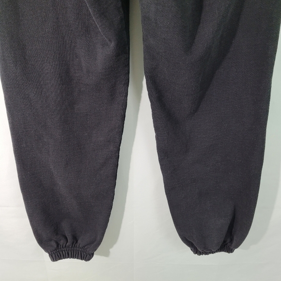 VTG 90's Women's Black Embellished Angel Wings Jogger Sz S Whimsygoth Streetwear - Picture 7 of 12